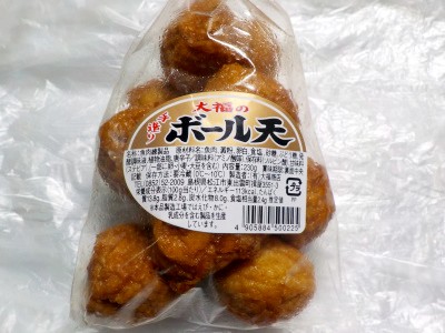 大福商店のボール天