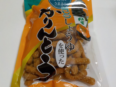 japan 島根県出雲市今市町87 ラピタしょうゆを使ったかりんとうはオリジナル感が少しありますね。