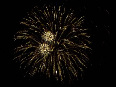 里方保育園の花火