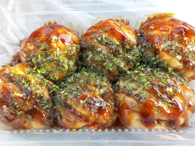 japan 島根県雲南市木次町下熊谷1545-1 たまたま近くを通ったので、たこ焼きの店じゅう太郎でたこ焼き買いました。