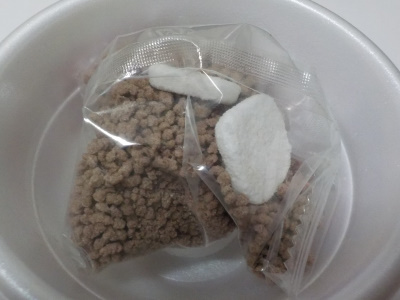 マルタイのカップしるこ粉末原料。