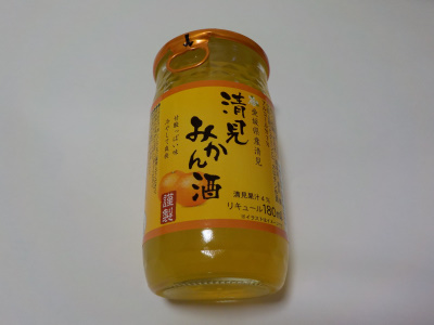 キング醸造の清見みかん酒は甘い