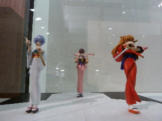 japan 島根県松江市殿町279番地 エヴァンゲリヲンと日本刀展で写真を沢山撮りました。