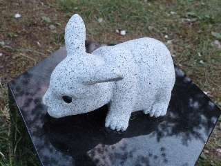 出雲大社の子ウサギ