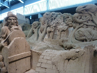 japan 鳥取県鳥取市福部町湯山2083-17 砂の美術館。