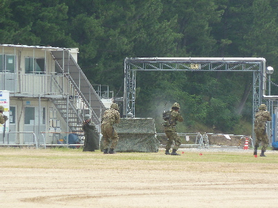 陸上自衛隊出雲駐屯地のサマーフェスタ
