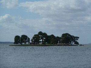 県立美術館のそばでミズベリング縁日やっていました。