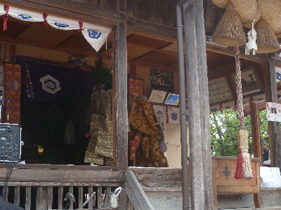 万九千神社の春祭り