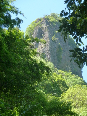 japan 島根県出雲市乙立町 立久恵峡の炎の祭典を見に行きました。