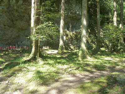 japan 島根県出雲市乙立町 立久恵峡の炎の祭典を見に行きました。