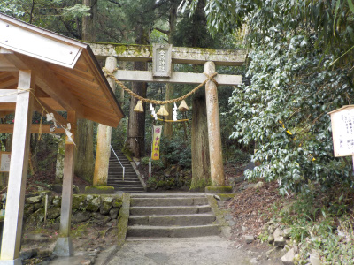 金持神社の鳥居