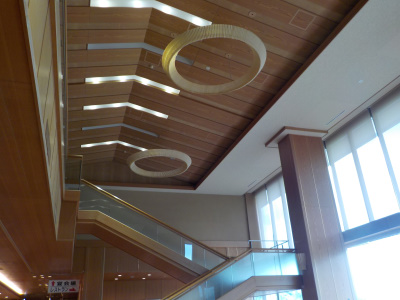 玉峰山荘 のエントランス