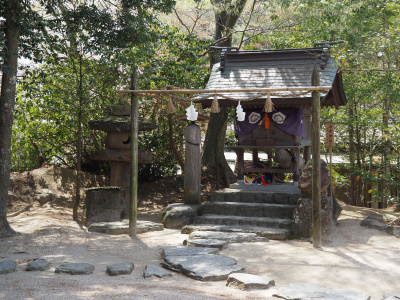 八重垣神社シンボルオブジェ山神神社