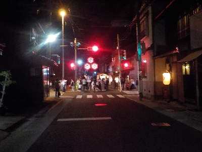 japan 島根県松江市宍道町宍道858番地 れんげ祭の花火の後に氷川神社に行きました。 7月