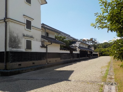 japan 島根県出雲市平田町515番地 平田本陣記念館で川瀨一絵写真展「へんなお茶会」を見ました。