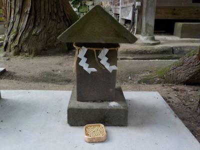節分祭を見に物部神社に行きました。