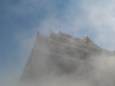 japan 島根県松江市殿町1-5 国宝10周年八雲立つ雲海松江城を見に行きました。