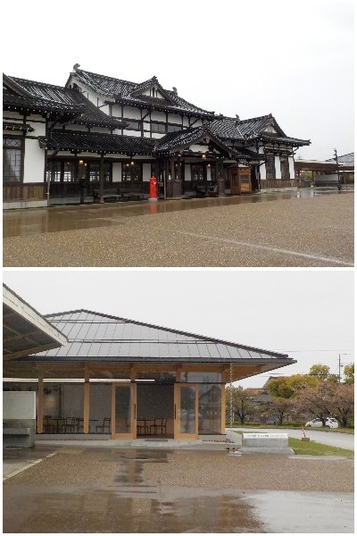 japan 島根県出雲市大社町北荒木441-3 リニューアル初日に旧大社駅を見に行きました。