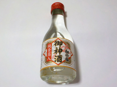 japan 京都市伏見区竹中町609番地 上撰　松竹梅　御神酒　純金爆入