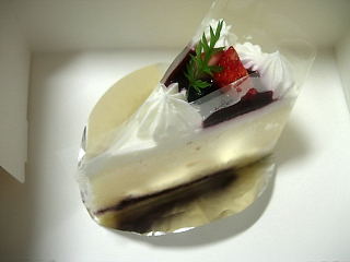 japan 島根県松江市玉湯町玉造46-2 アガートのレアチーズケーキ。