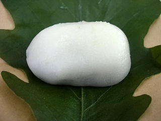 扇屋のかしわ餅