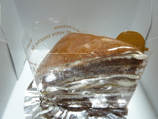 リンツのチョコクレープ。