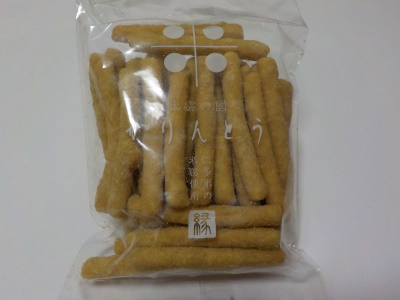 小麦粉じゃなくて米粉で作ったカリントウ