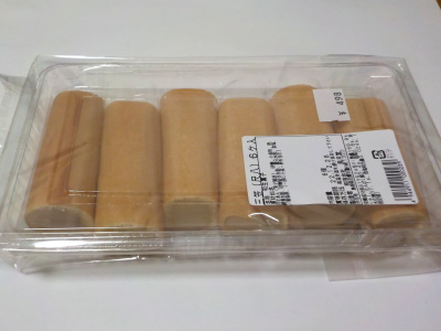 出雲風月堂の三笠はどら焼きタイプじゃなくで尺八