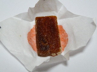 japan 岡山県真庭市蒜山西茅部 蒜山SAで売ってた柿のお菓子