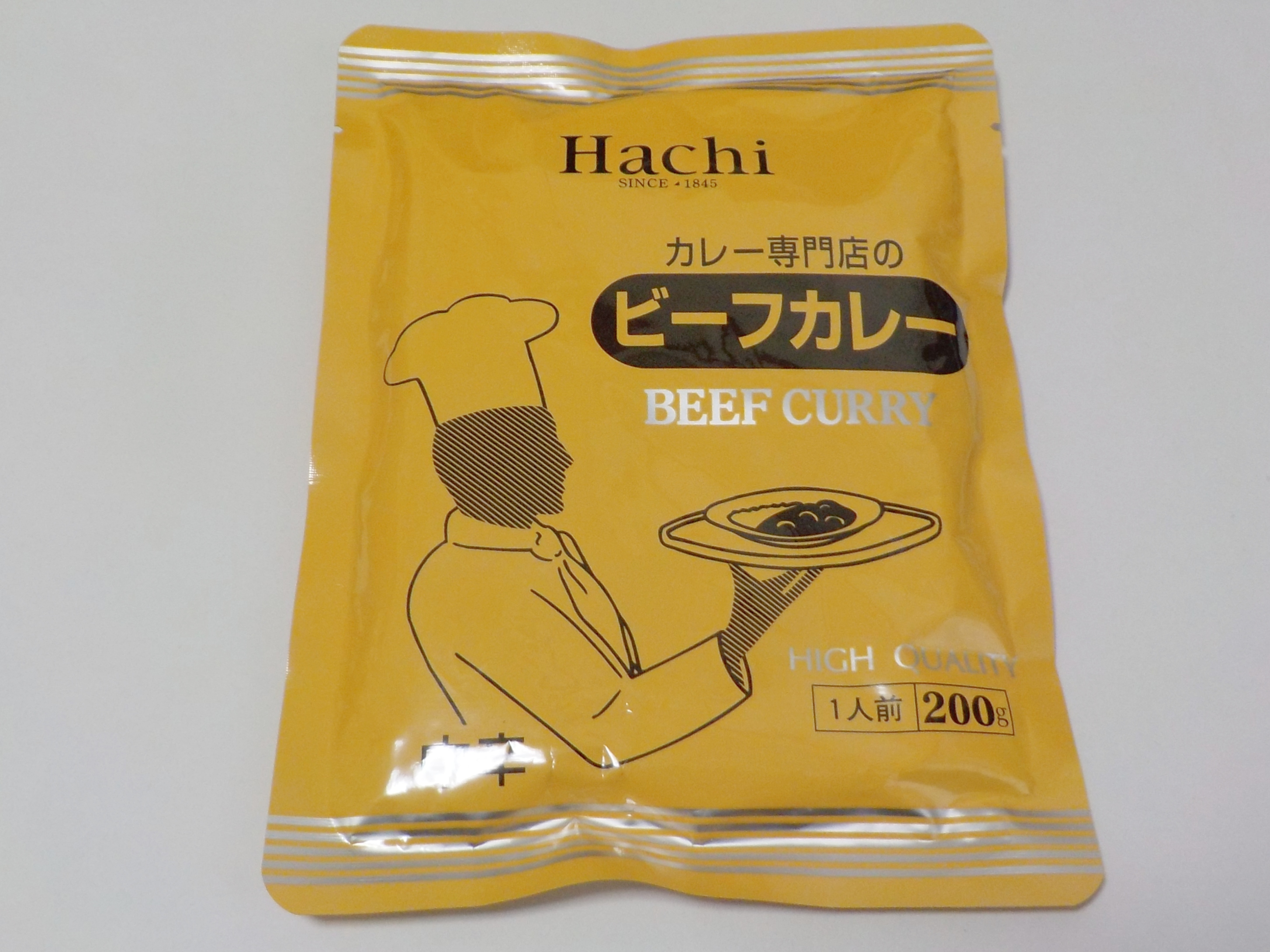 japan 大阪府大阪市西淀川区御幣島2丁目18番31号 ハチ食品のカレー専門店のビーフカレー。