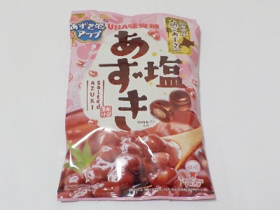 japan 大阪市中央区神崎町4番12号 味覚糖の塩あずき。