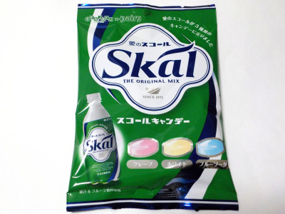 扇雀飴のスコールキャンデー。