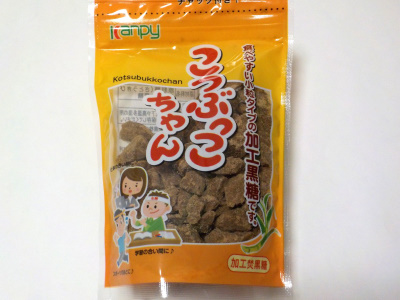 上野砂糖のこつぶっこちゃん。