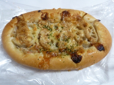 ホック塩冶店のレンコンとごぼうのパン