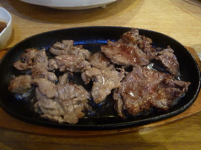 japan 島根県出雲市渡橋町338-1 お食事処まるみのモツ鍋は安いですね。