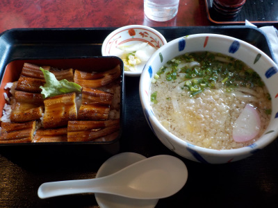 天霧大田店でアナゴを食べました。