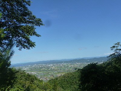 休憩所からの眺め