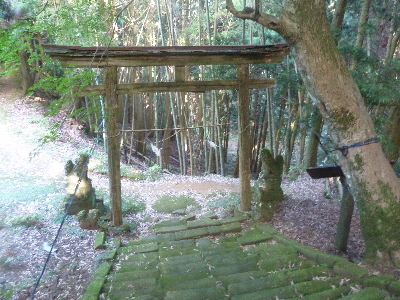 都武自神社の鳥居