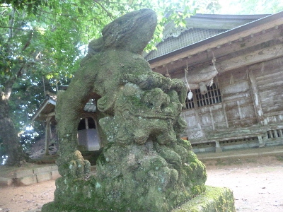 都武自神社の狛犬